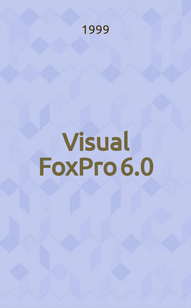 Visual FoxPro 6.0