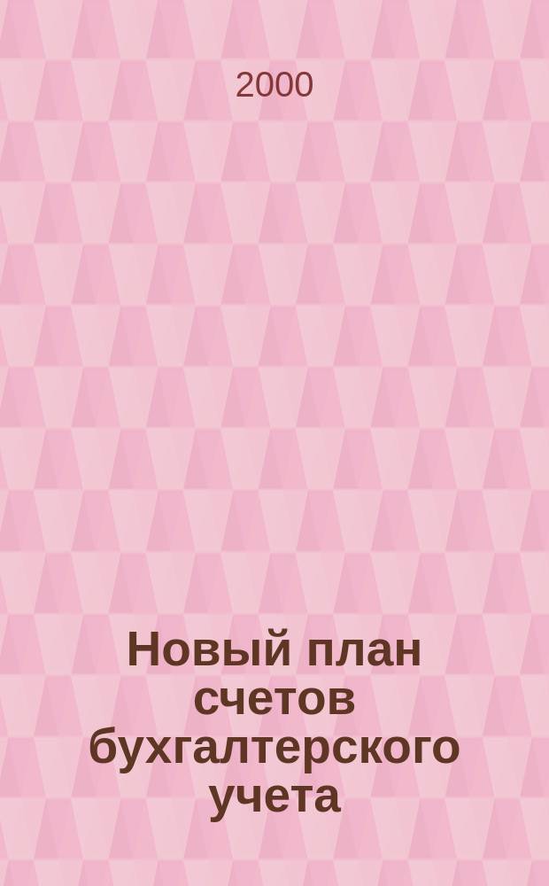 Новый план счетов бухгалтерского учета : По состоянию на 10 марта 2000 г