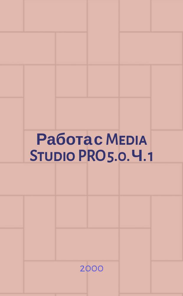 Работа с Media Studio PRO 5.0. Ч. 1