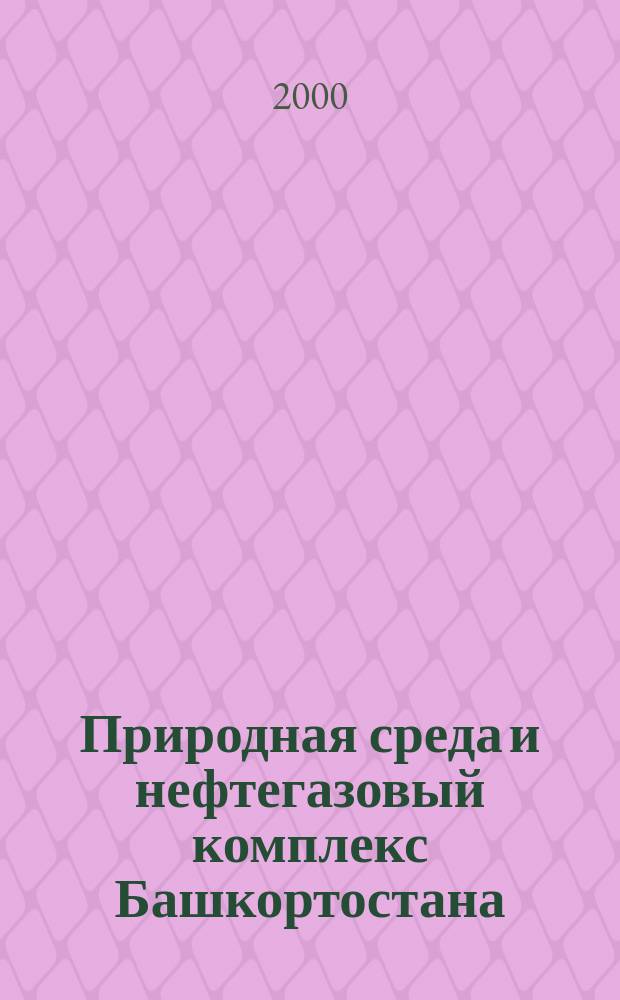 Природная среда и нефтегазовый комплекс Башкортостана : (Геогр.-экол. аспекты взаимодействия)