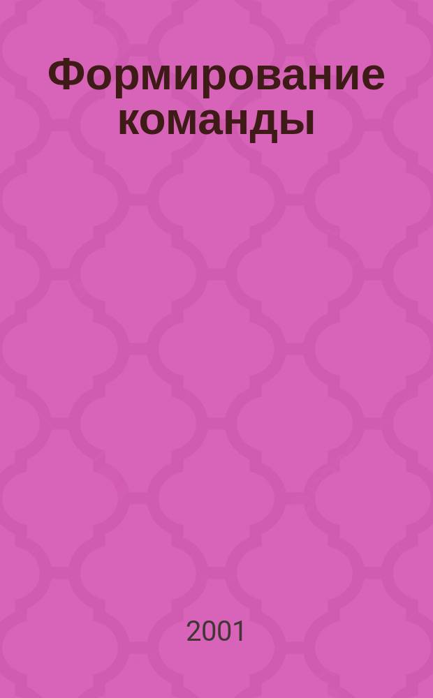 Формирование команды : Учеб. пособие