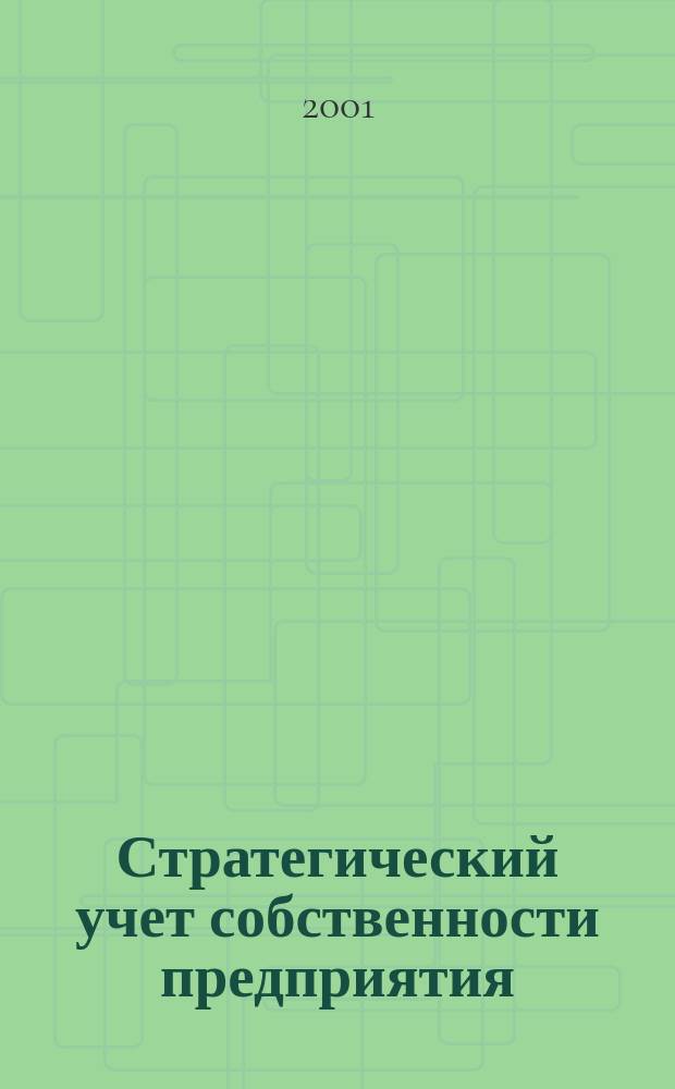 Стратегический учет собственности предприятия