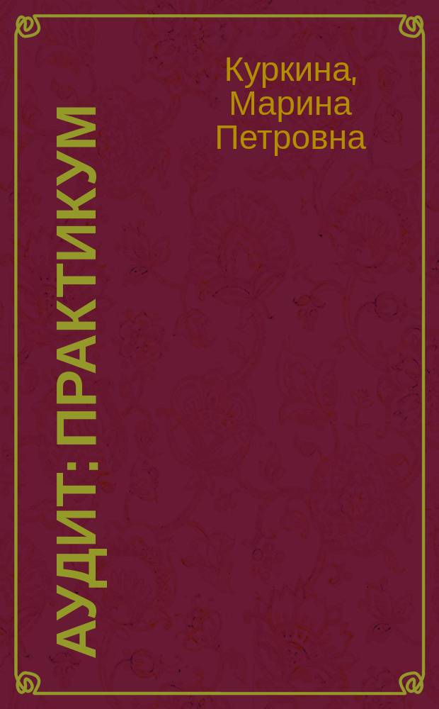Аудит : Практикум
