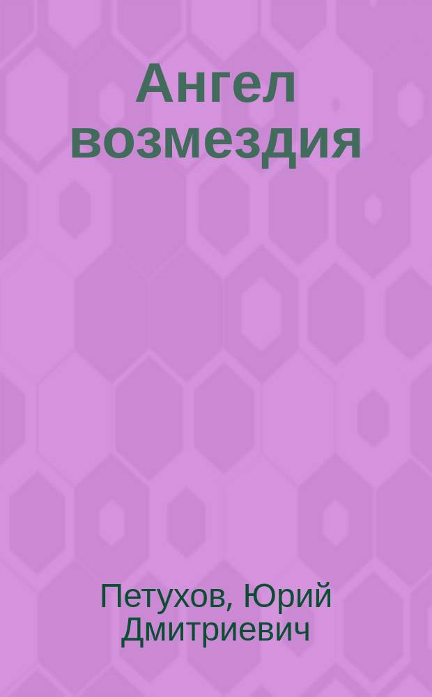 Ангел возмездия : Фантаст. роман