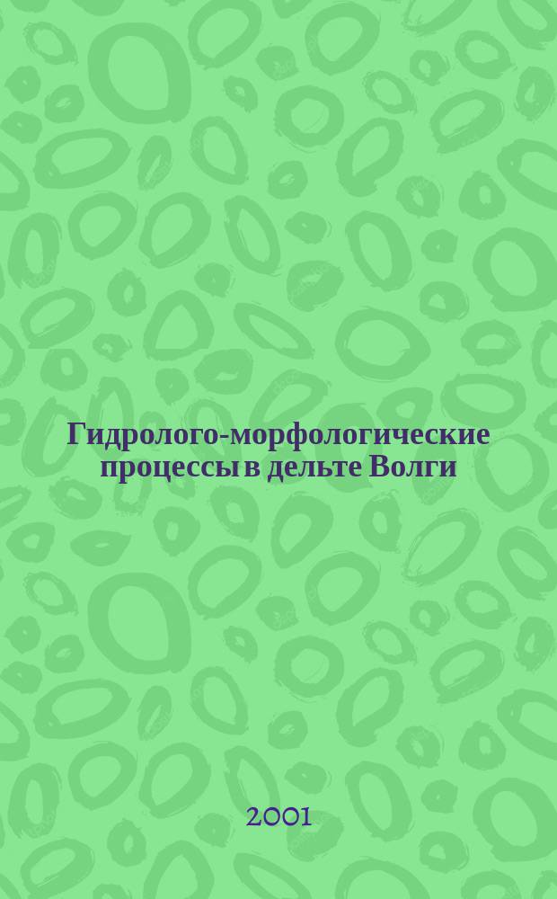 Гидролого-морфологические процессы в дельте Волги : Автореф. дис. на соиск. учен. степ. к.г.н. : Спец. 25.00.27