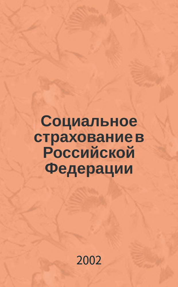 Социальное страхование в Российской Федерации : Нормы действующего законодательства : Сб.