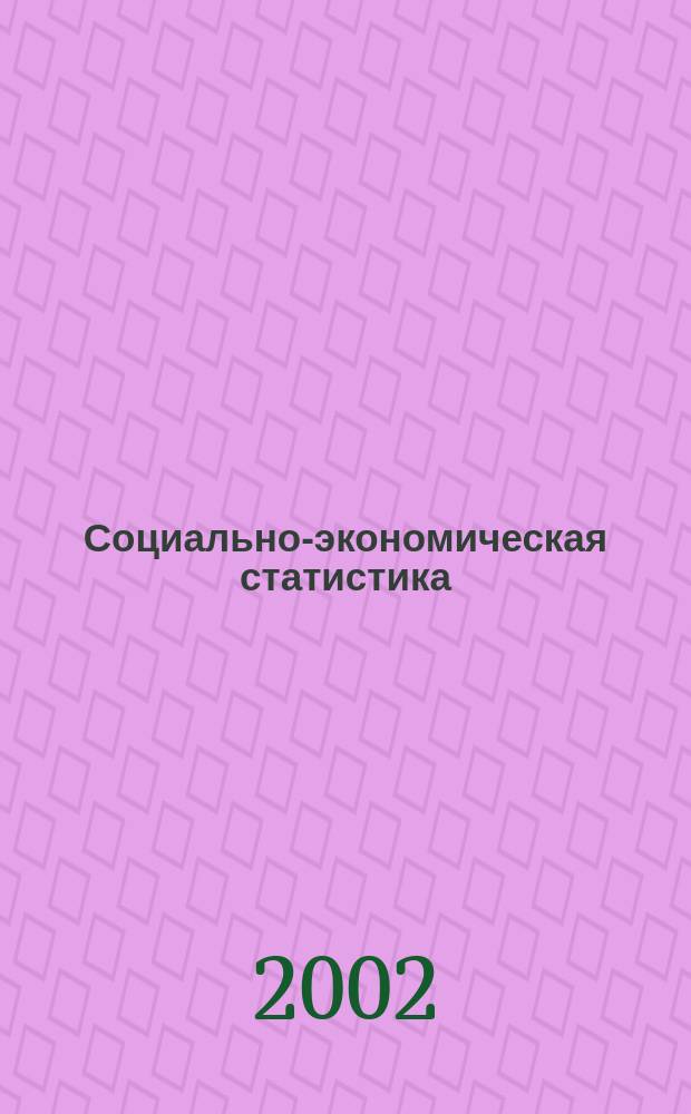 Социально-экономическая статистика : Учеб. пособие : Для студентов, обучающихся по спец. "Финансы и кредит", "Бухгалт. учет, анализ и аудит", "Мировая экономика"
