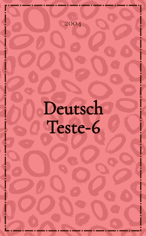 Deutsch Teste-6