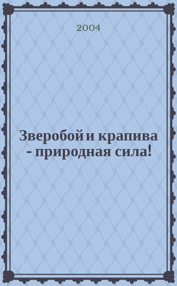 Зверобой и крапива - природная сила!