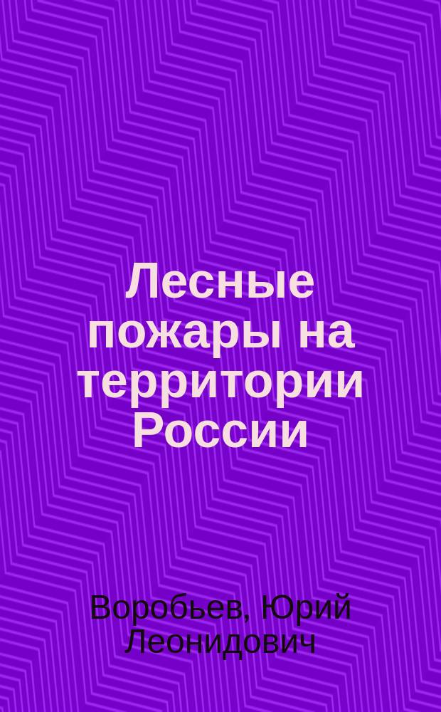 Лесные пожары на территории России: состояние и проблемы