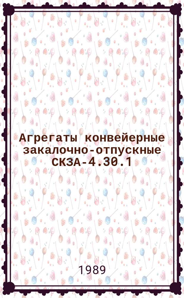 Агрегаты конвейерные закалочно-отпускные СКЗА-4.30.1/7-И5 и СКЗА-6.30.1/7-И6
