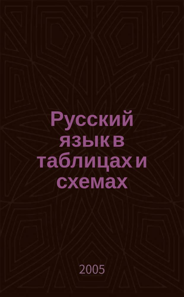 Русский язык в таблицах и схемах : 6 класс