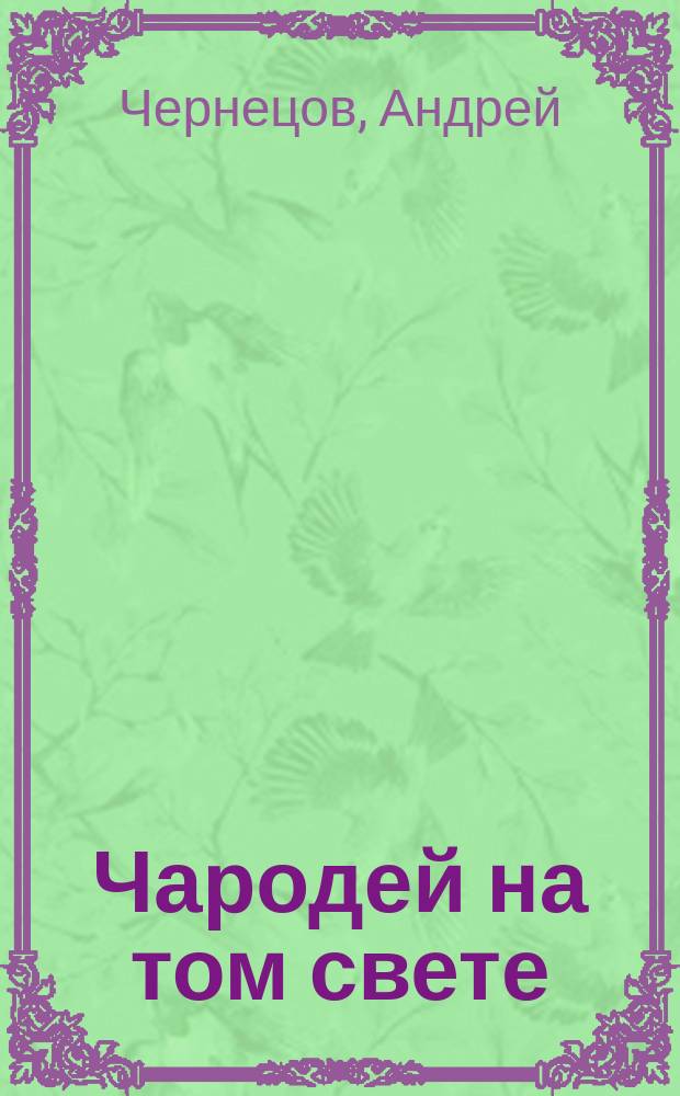 Чародей на том свете : фантастический роман