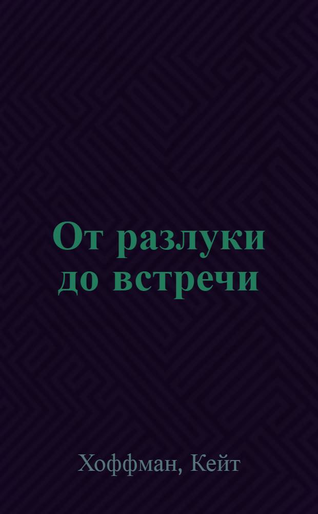 От разлуки до встречи : роман