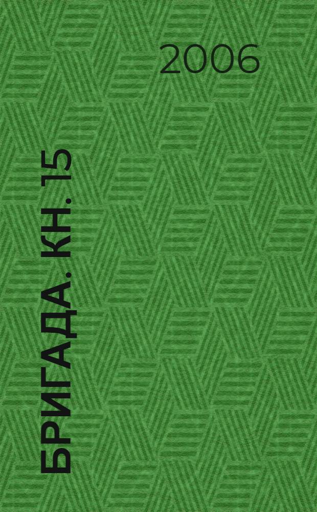 Бригада. Кн. 15 : Тень победы