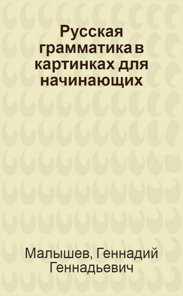Русская грамматика в картинках для начинающих