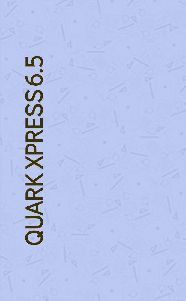 Quark XPress 6.5