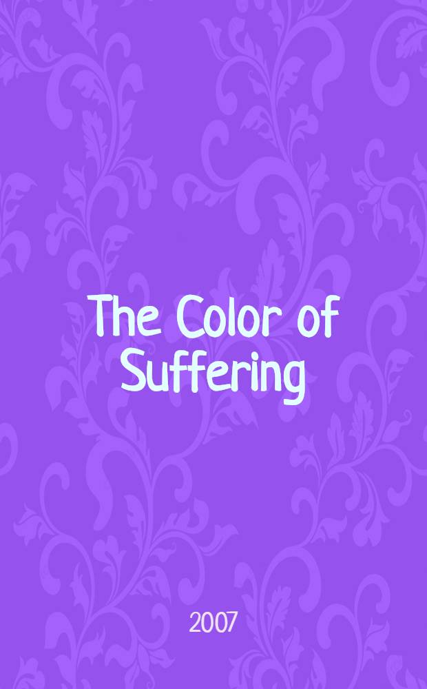 The Color of Suffering : сборник стихов