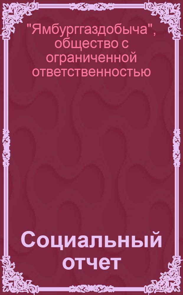 Социальный отчет