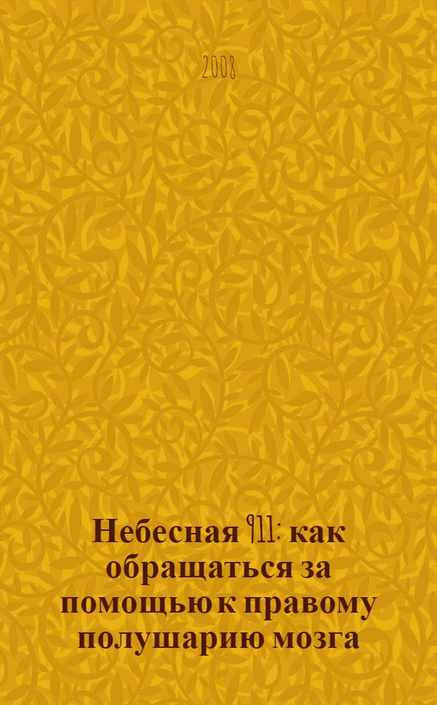 Небесная 911 : как обращаться за помощью к правому полушарию мозга