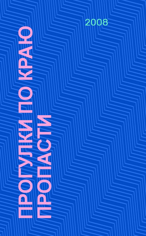 Прогулки по краю пропасти : роман