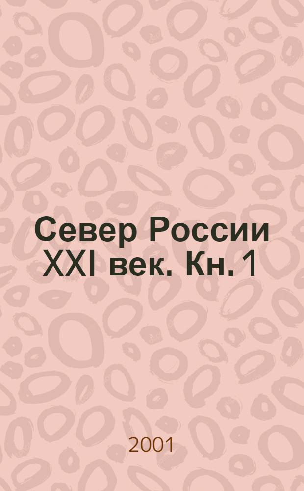 Север России XXI век. Кн. 1