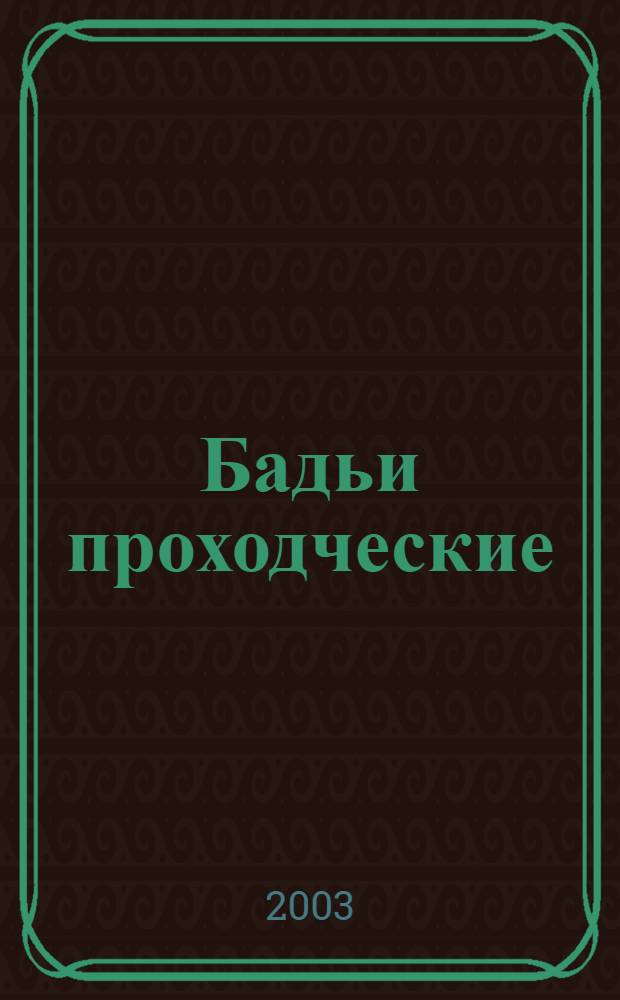 Бадьи проходческие : Техн. условия