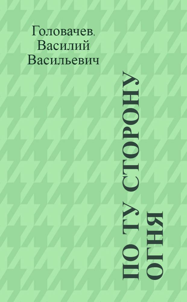 По ту сторону огня : роман