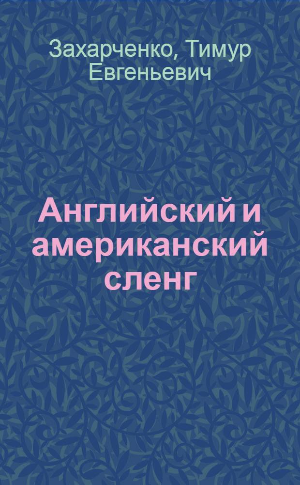 Английский и американский сленг