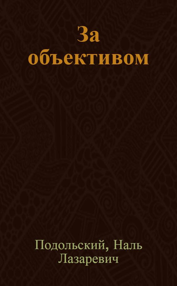 За объективом : эссе о петербургских фотографах и фотографии
