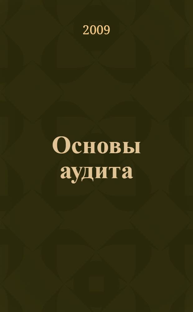 Основы аудита: учебно-методическое пособие