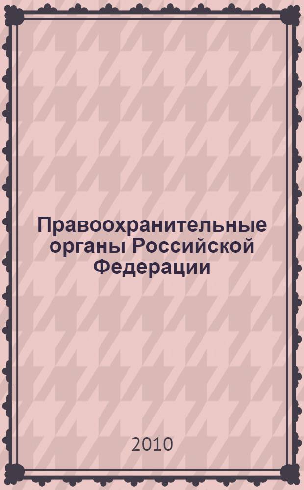 Правоохранительные органы Российской Федерации : краткий курс лекций