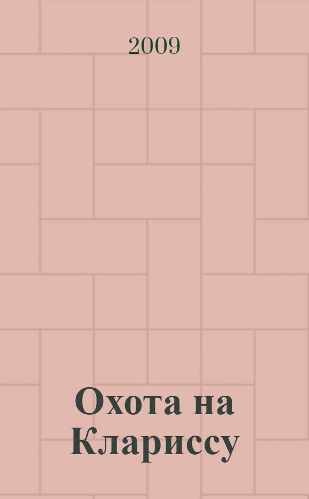 Охота на Клариссу : любовный роман