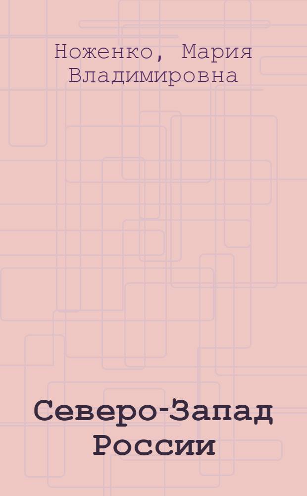 Северо-Запад России: регион или регионы?