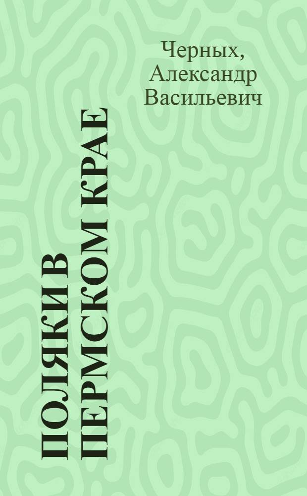 Поляки в Пермском крае: очерки истории и этнографии = Polacy w okręgu Permskim: zarysy historyczne i etnograficzne