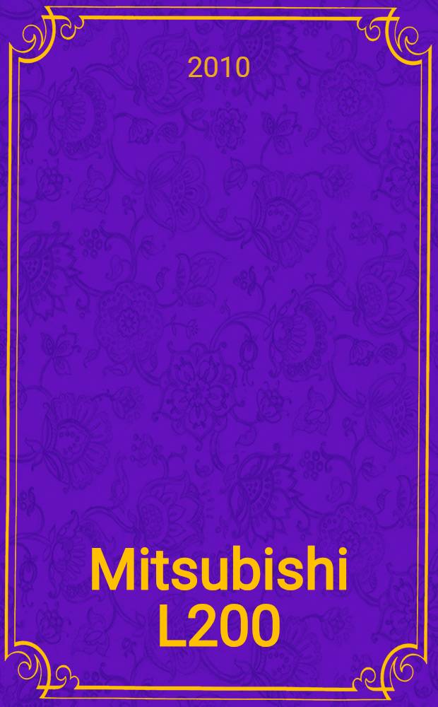 Mitsubishi L200
