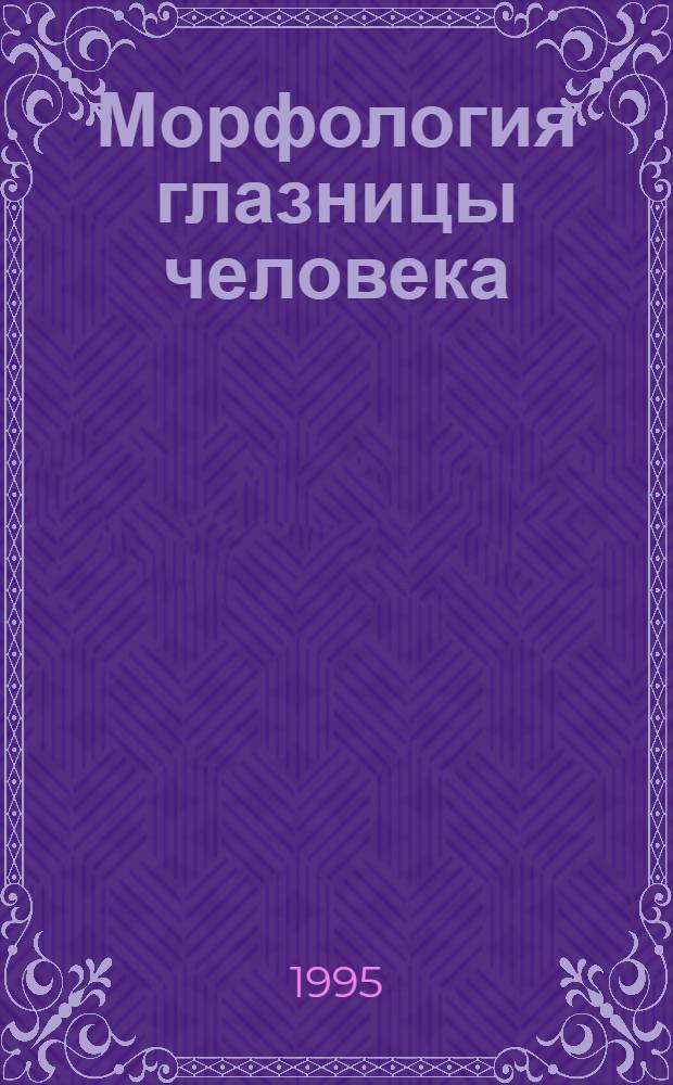 Морфология глазницы человека : Автореф. дис. на соиск. учен. степ. к.м.н. : Спец. 14.00.02
