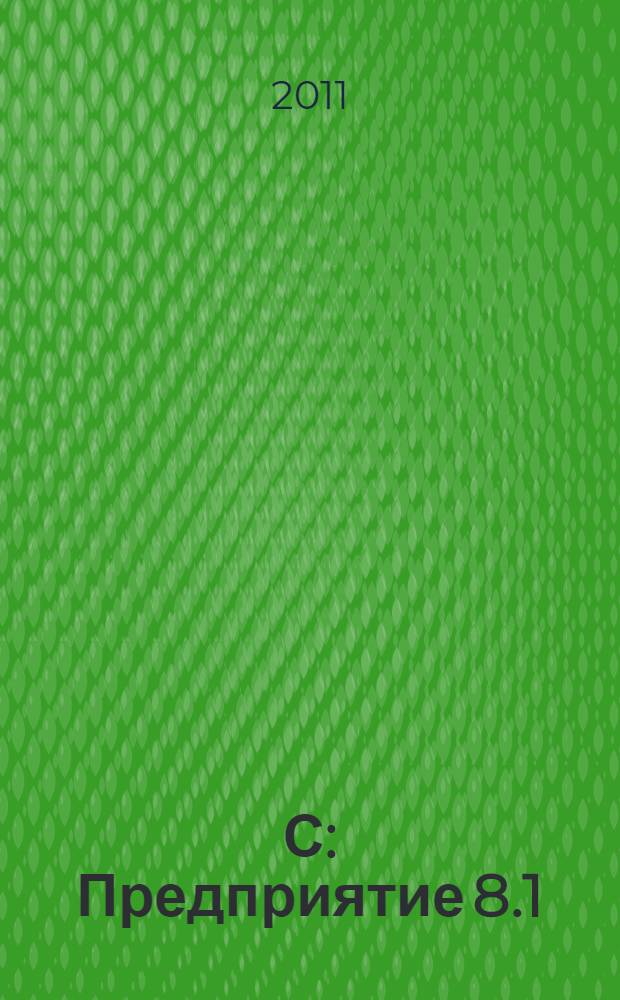 1С: Предприятие 8.1 : пошаговый самоучитель по бухгалтерскому учету на компьютере