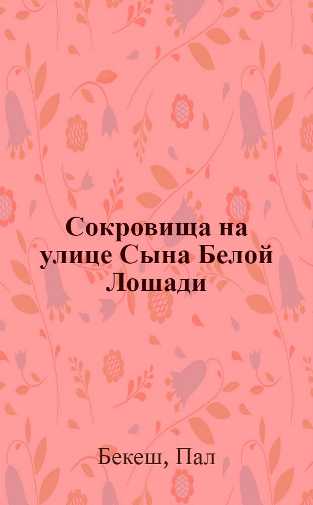 Сокровища на улице Сына Белой Лошади : для младшего и среднего школьного возраста