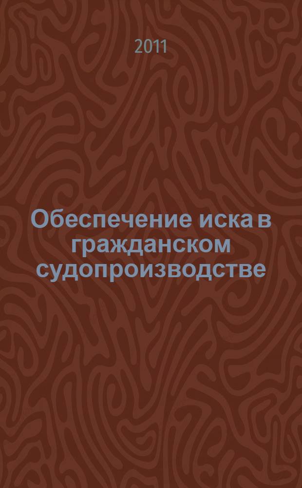 Обеспечение иска в гражданском судопроизводстве : научно-практическое пособие