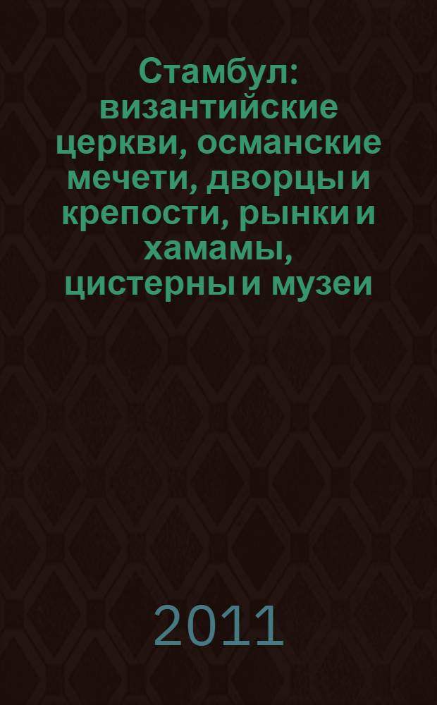 Стамбул : византийские церкви, османские мечети, дворцы и крепости, рынки и хамамы, цистерны и музеи : путеводитель