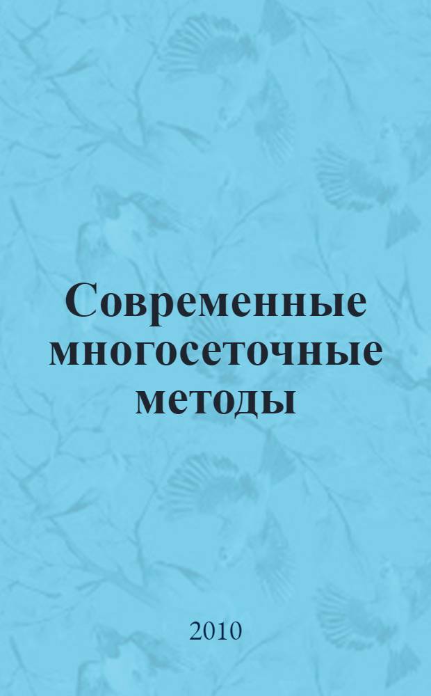 Современные многосеточные методы : учебное пособие