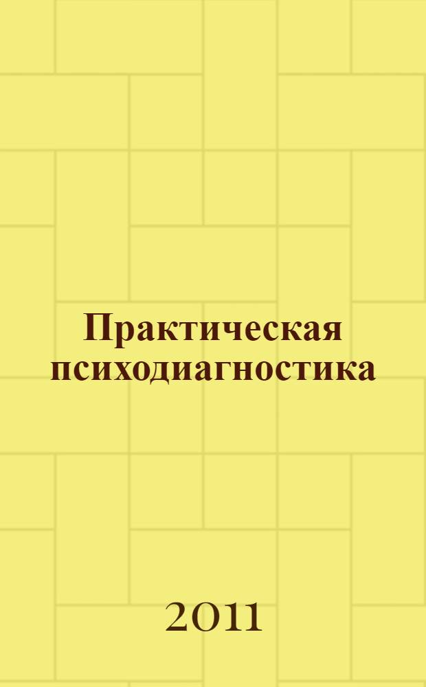 Практическая психодиагностика : методики и тесты : диагностика психических состояний и свойств личности, диагностика межличностных и семейных отношений, диагностика профессионального подбора кадров