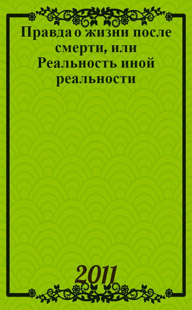 Правда о жизни после смерти, или Реальность иной реальности