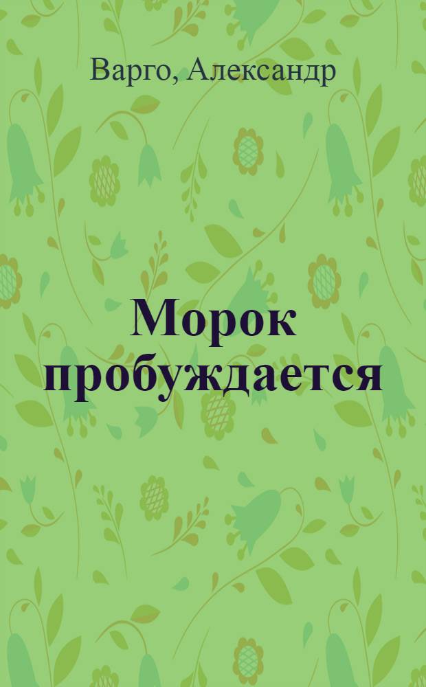 Морок пробуждается : роман