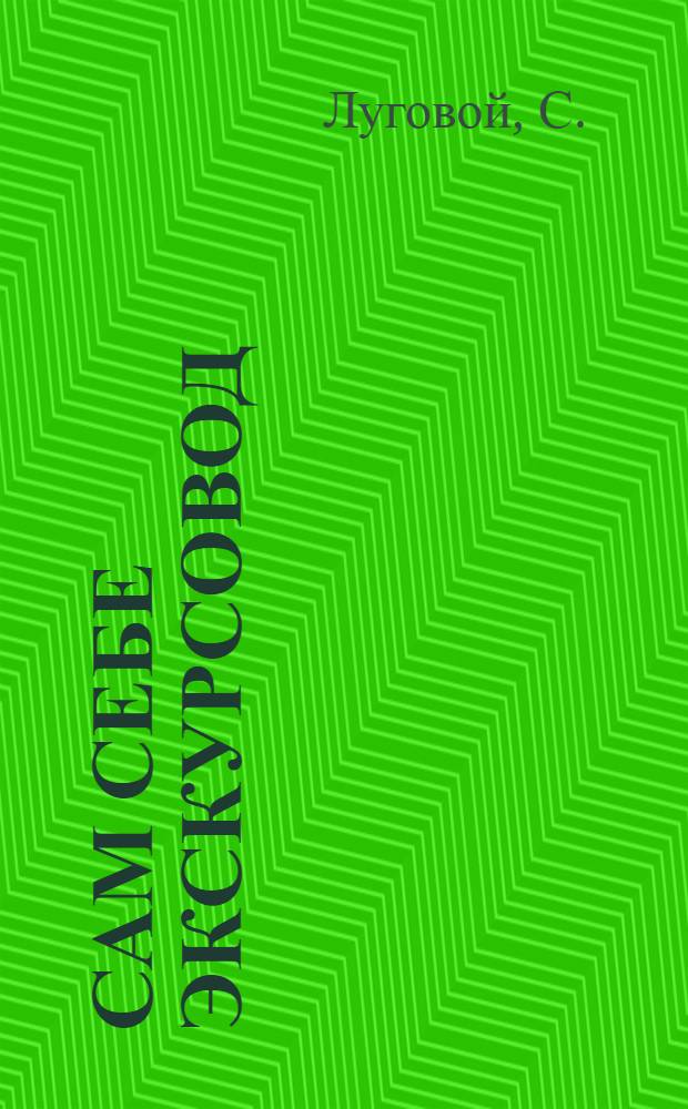 Сам себе экскурсовод : по Соловецким островам : минимальный объем. Максимальная информация