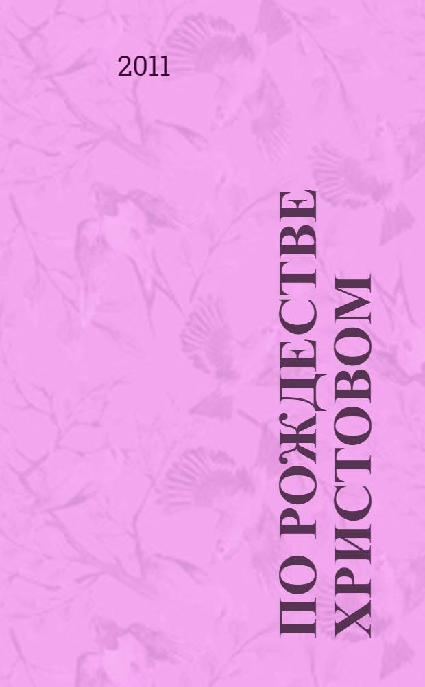 По Рождестве Христовом : роман