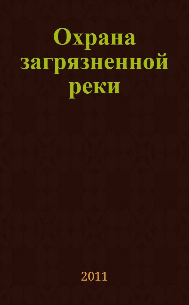 Охрана загрязненной реки: интенсификация самоочищения и оптимизация водоотведения