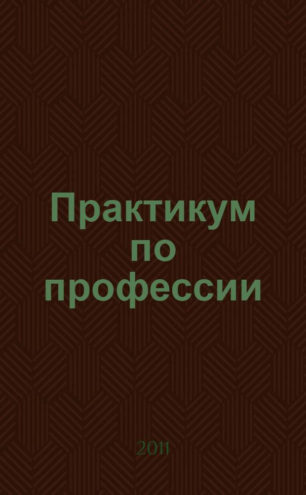 Практикум по профессии (ПО) : электронный учебник по курсу