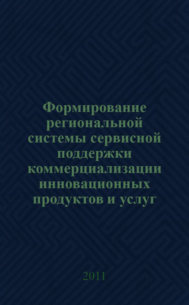 Формирование региональной системы сервисной поддержки коммерциализации инновационных продуктов и услуг: концепция и алгоритмизированная модель : автореферат диссертации на соискание ученой степени кандидата экономических наук : специальность 08.00.05 <Экономика и управление народным хозяйством по отраслям и сферам деятельности>